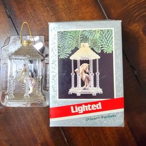Vintage 1989 Hallmark Unicorn Keepsake Magic Ornament